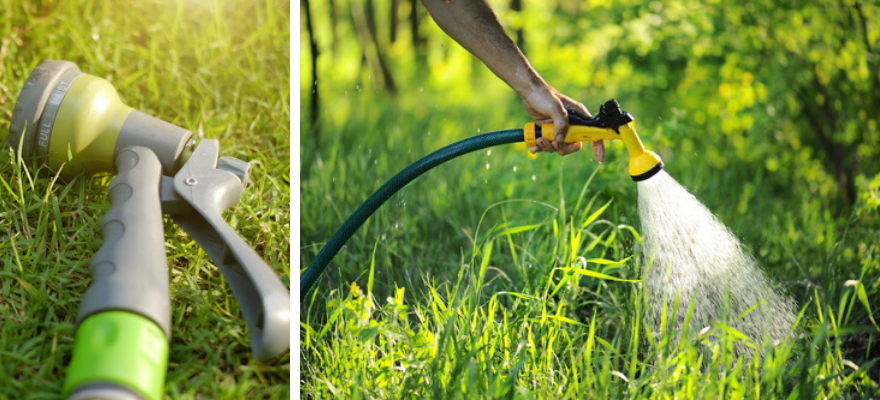 Bewatering bij Toptuincentrum 