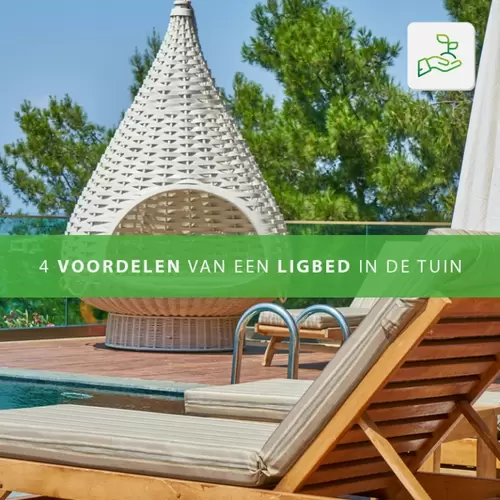 5 voordelen van een ligbed in de tuin