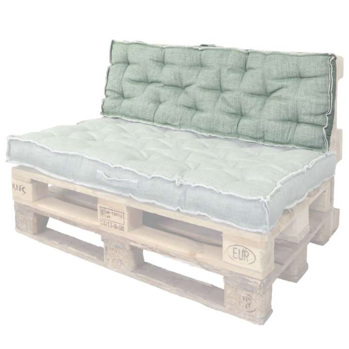Palletkussen rug rib