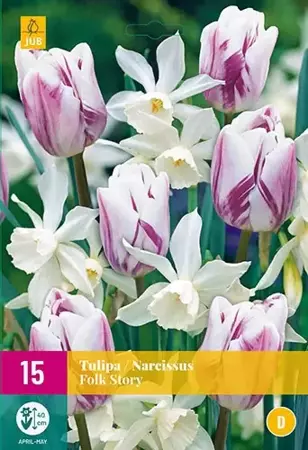 X 15 Tulipa/Narcissus Folk Story - afbeelding 1