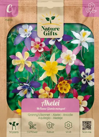 Akelei mckana giants mix 50st - afbeelding 1