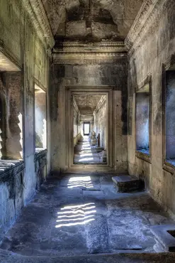 Alexsar Art schilderij Glas art urbex hal 120x80cm