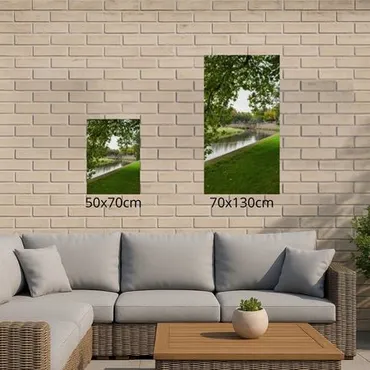 Alexsar Art Tuinschilderij Bossche Broek Den Bosch 130x70cm - afbeelding 2