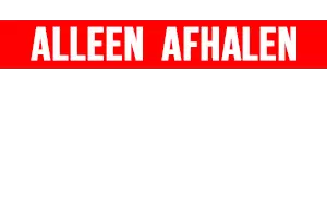 Alleen afhalen