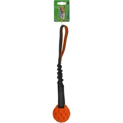 Boon Apporteerbal TPR + piep oranje 9cm
