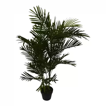 Kunstplant Areca palm in pot h120cm