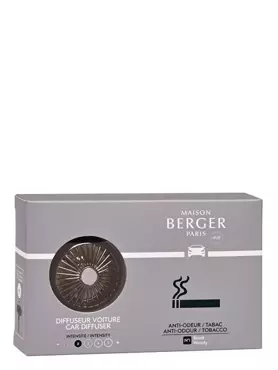 Lampe Berger Auto diffuser + 1 navulling tabac