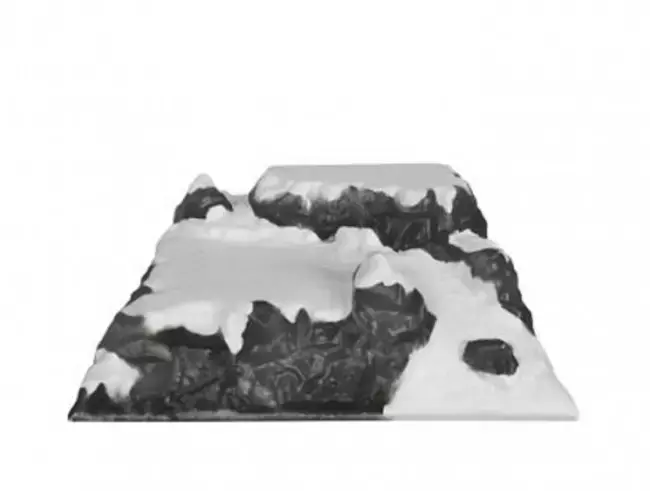 My Village Basis Kerstdorp Mini Piste 39X38cm