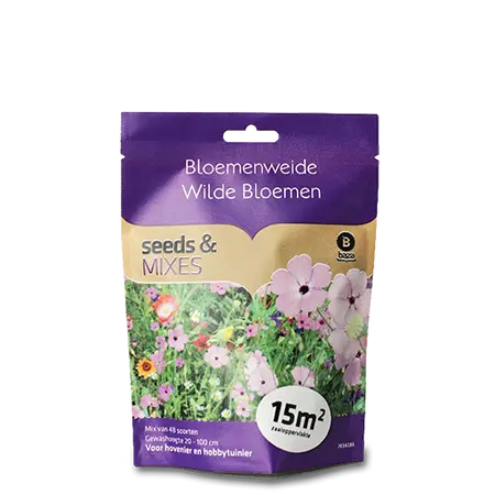 Baza Seeds Mixes wilde bloemen 15m2