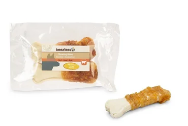 Beeztees Culinair kauwbot met kip 12cm 2x60g - afbeelding 3