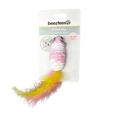 Beeztees Kitten Muis Mosey 34x2x2cm