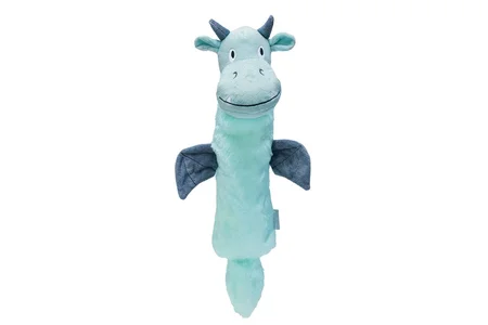 Beeztees Puppy flatino draak yi groen l45cm - afbeelding 1