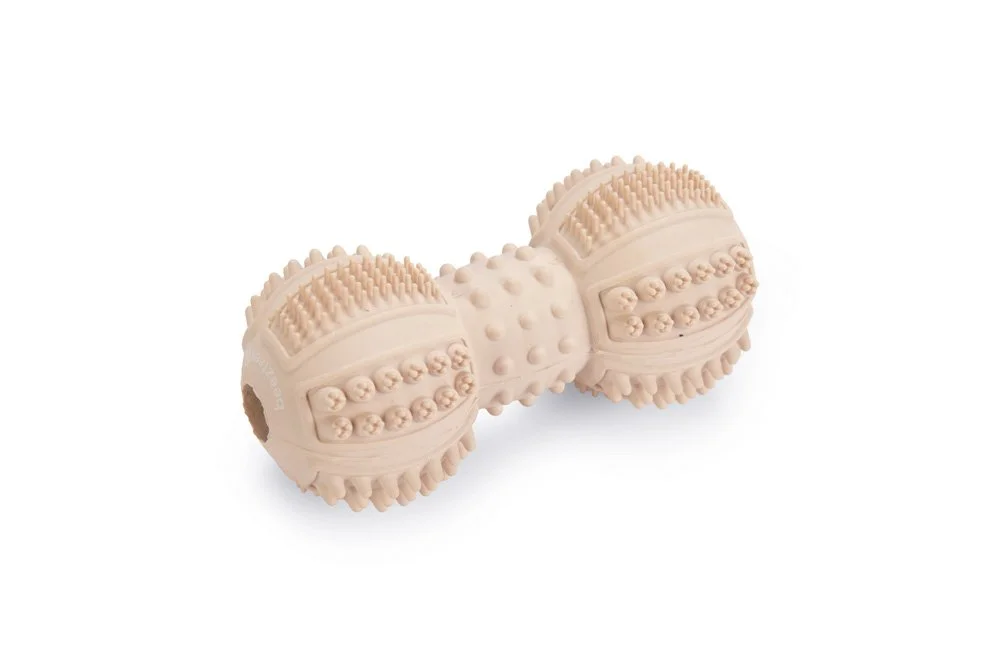 Beeztees Puppy rub dental halter 9cm roze