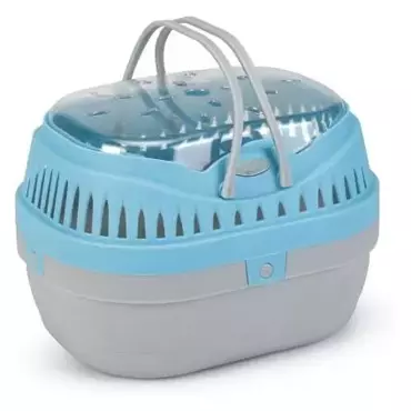Beeztees Reismand travica blauw/grijs 21x15cm