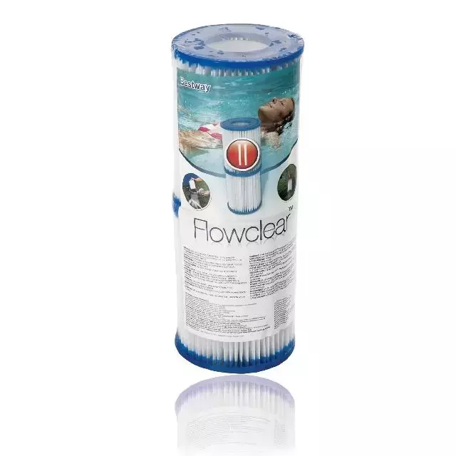radiator Plateau ontwerp Bestway Flowclear cartridgefilter type II - Top Tuincentrum