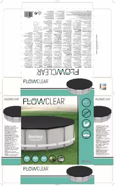 Bestway Flowclear cover rond 427cm⌀ - afbeelding 2