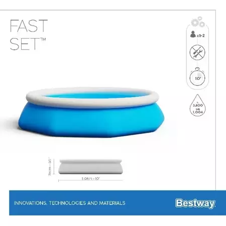 Bestway Zwembad fast set d305cm