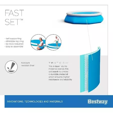 Bestway Zwembad fast set d305cm