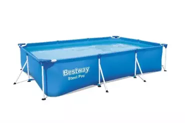 Bestway Zwembad rechthoek steel pro L300 x B201 x H66cm