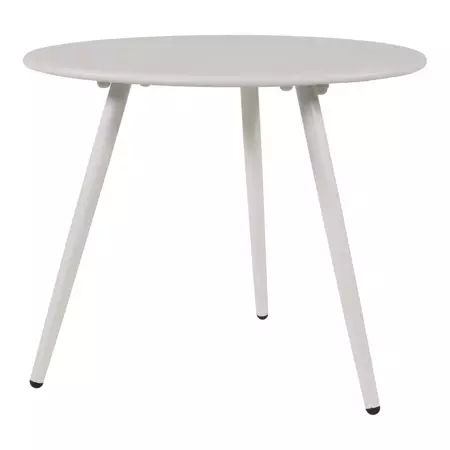 Bijzet Tuintafel Rond Ø45cm - Wit