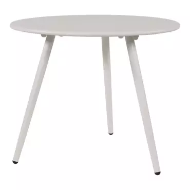 Bijzet Tuintafel Rond Ø45cm - Wit