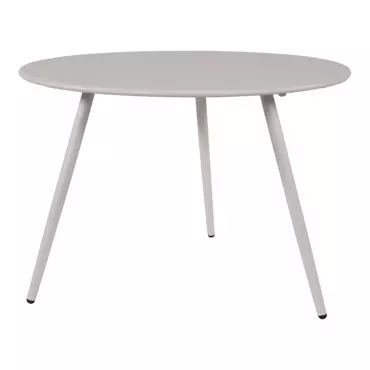 Bijzet Tuintafel Rond Ø60cm - Wit