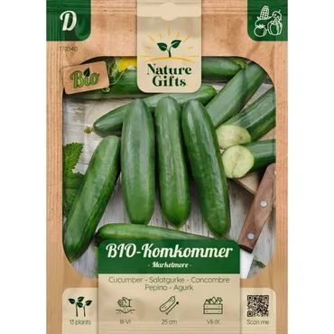 Bio komkommer marketmore 13st - afbeelding 1