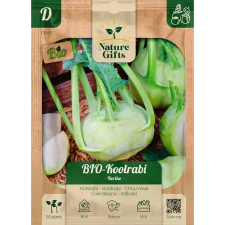 Bio koolrabi noriko 50st - afbeelding 1