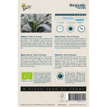 Bio palmkool nero di toscana 0.5g - afbeelding 2
