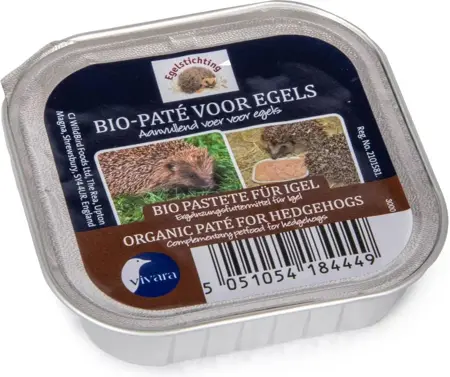 Bio-pate voor egels 100g