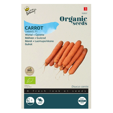 Bio wortel caravel f1 1g - afbeelding 2