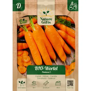 Bio wortel herfst- en bewaarwortel 9m - afbeelding 1