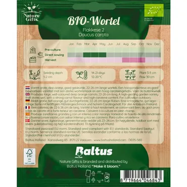 Bio wortel herfst- en bewaarwortel 9m - afbeelding 2