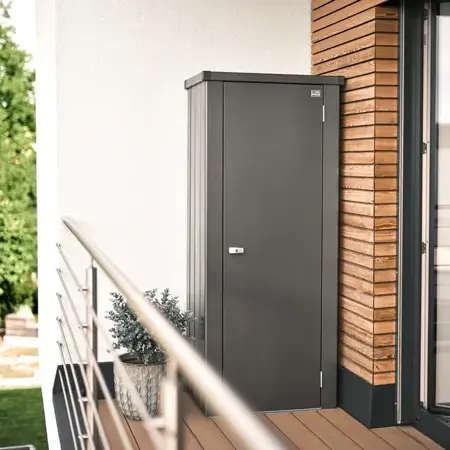 Biohort terraskast Julia M HIGH donkergrijs metallic - afbeelding 2
