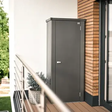 Biohort terraskast Julia M HIGH donkergrijs metallic - afbeelding 2