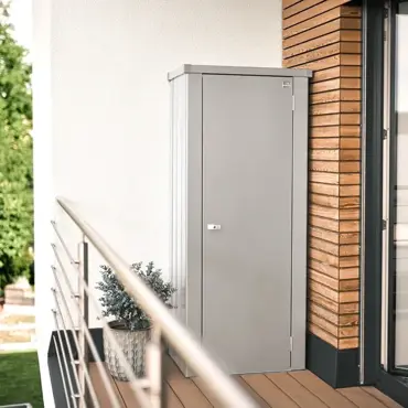 Biohort terraskast Julia M HIGH zilver metallic - afbeelding 2