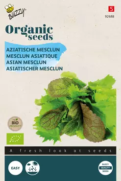 Biologische Aziatische Mesclun - afbeelding 1