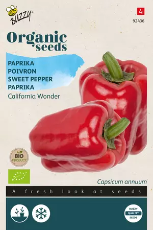 Biologische Paprika California Wonder - afbeelding 1