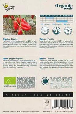 Biologische Paprika Piquillo - afbeelding 2