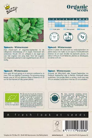 Biologische Spinazie Securo - afbeelding 2