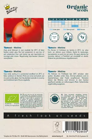 Biologische Tomaat Matina - afbeelding 2