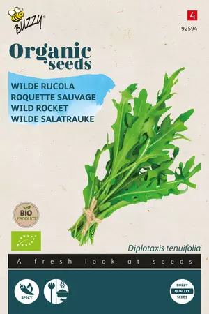 Biologische Wilde Rucola - afbeelding 1