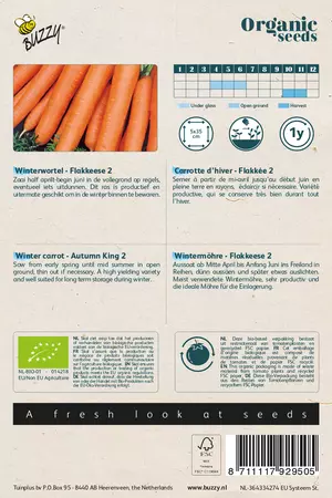 Biologische Winterwortel Flakkese 2 - afbeelding 2