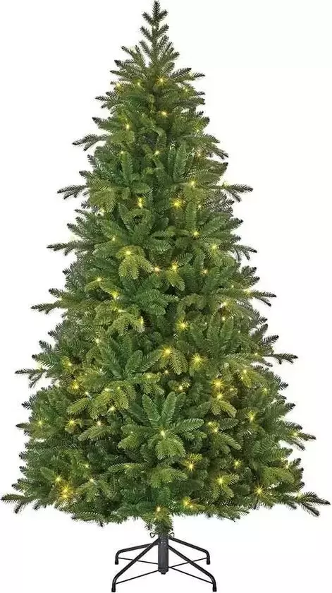 Benadrukken Passief toeter Black Box kunstkerstboom met led brampton | h215 x d125 | groen met led -  Top Tuincentrum