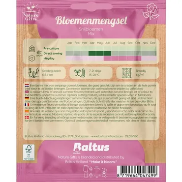 Bloemenmengsel snijbloemenmengsel  2m2 - afbeelding 2