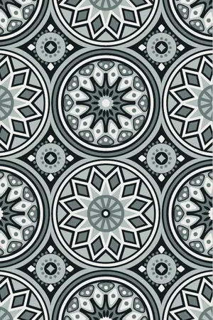 Blommie's lifestyle Buitenkleed 180x120cm C zwart