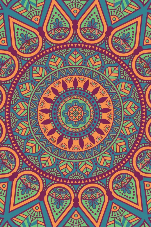 Blommie's lifestyle Buitenkleed 180x120cm E multi