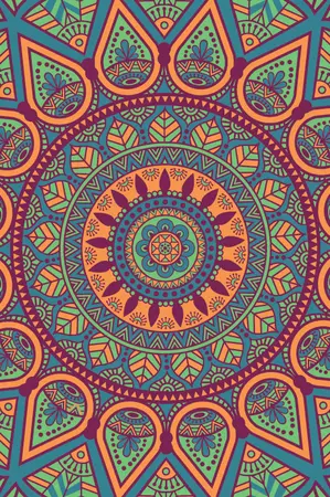 Blommie's lifestyle Buitenkleed 180x270cm J multi