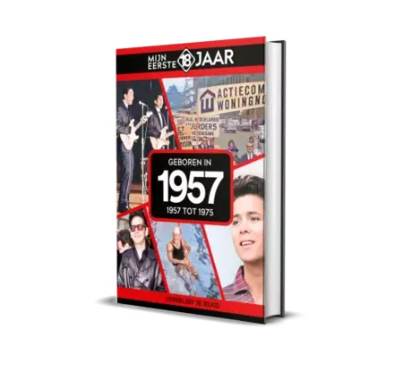 Boek mijn eerste 18 jaar 1957