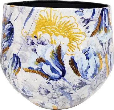 Bol Pot Blue Tulip 23cm